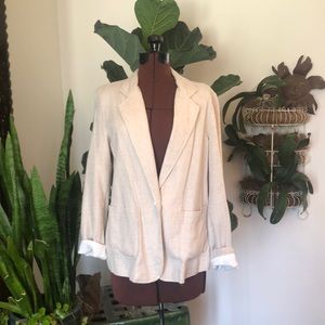 Women’s linen blazer